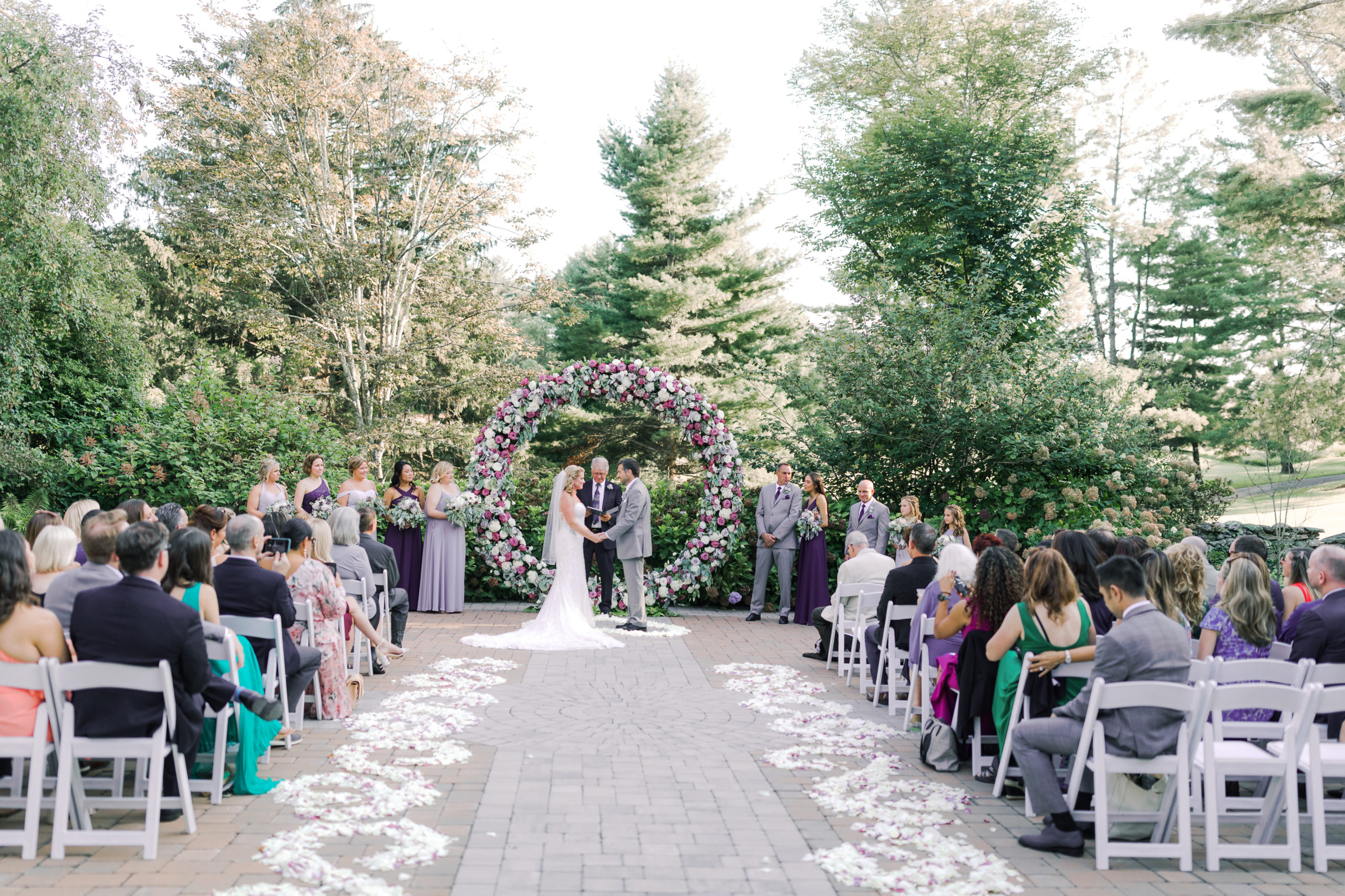 outdoor wedding ceremony wedding planning mistakes