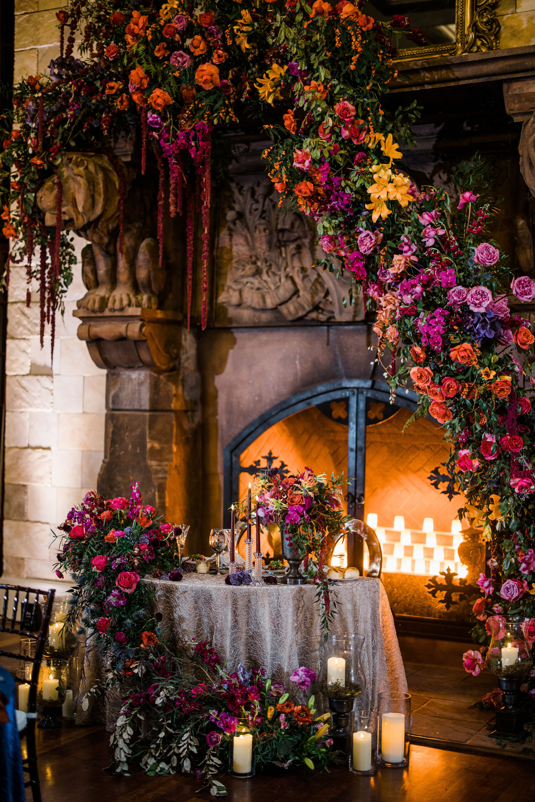 fairytale wedding tablescape