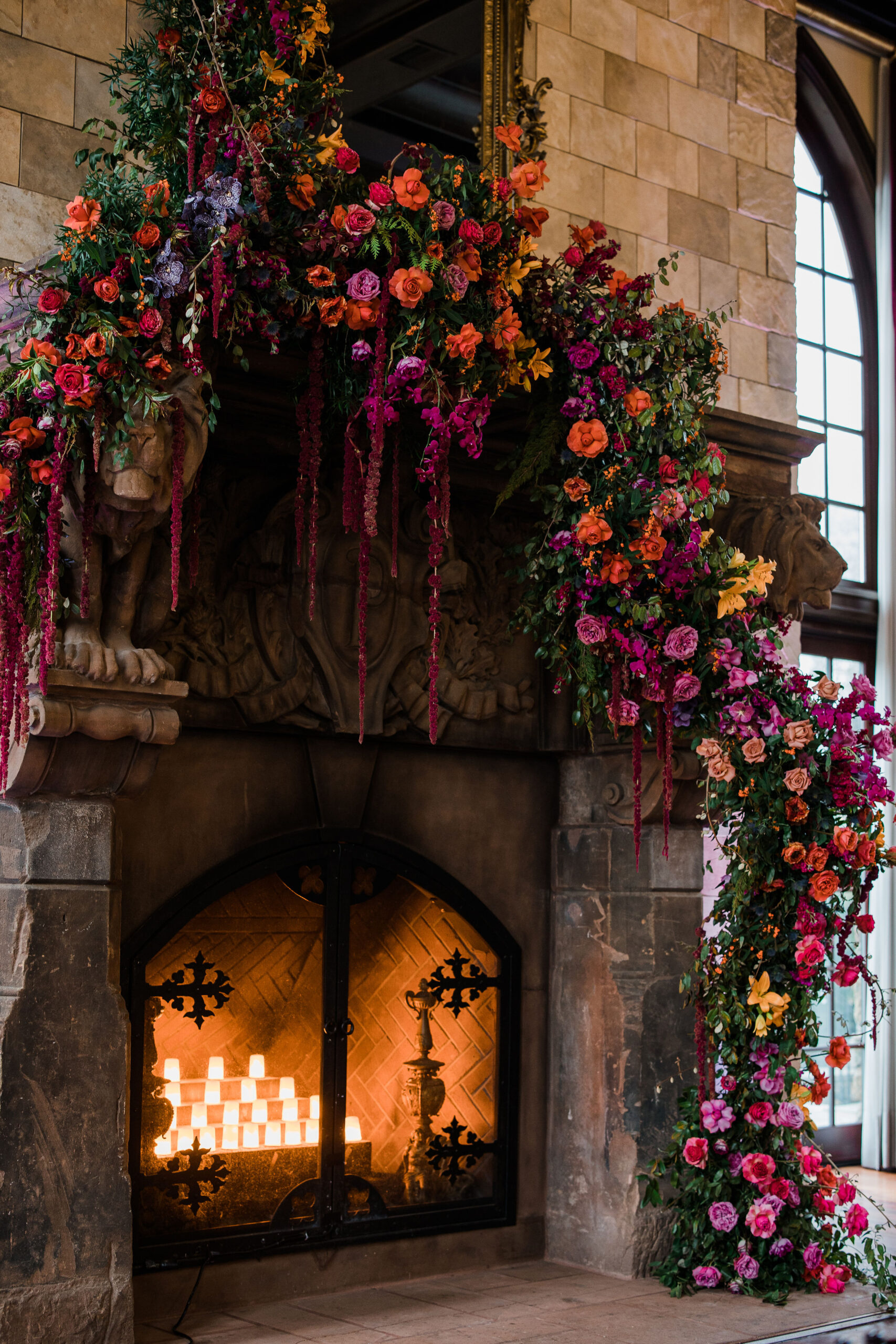 fairytale wedding florals