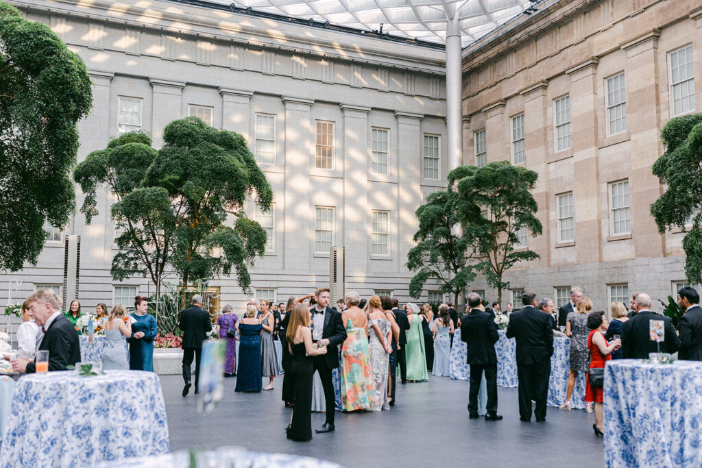 Smithsonian museum wedding reception
