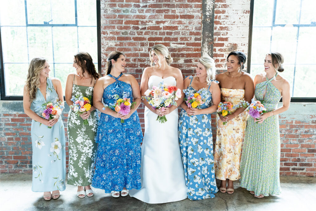 mismatched bridesmaid dresses