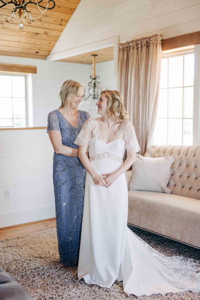 bride getting ready