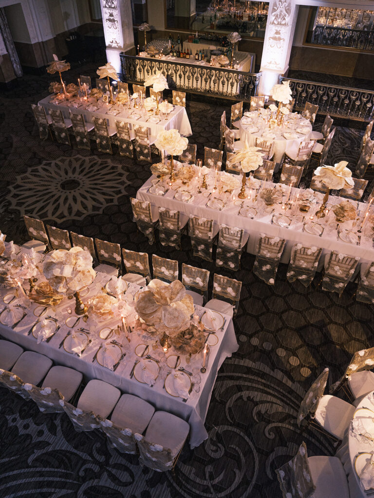 artisan luxury wedding reception tablescapes