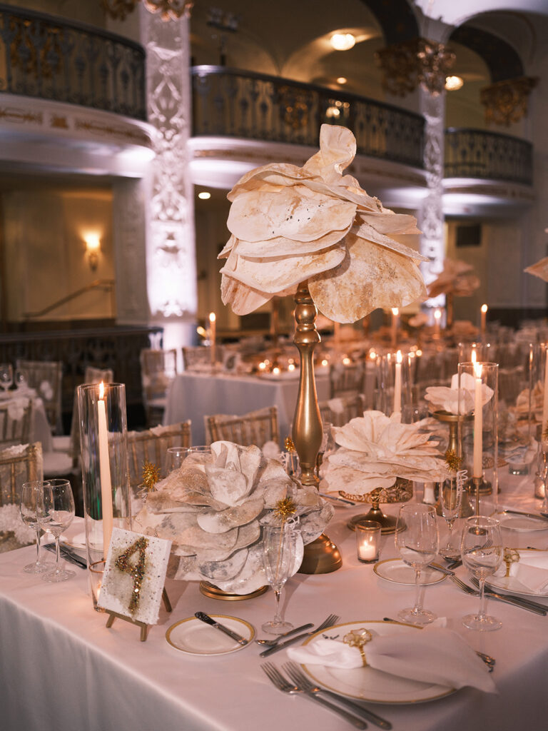 artisan luxury wedding reception decorations