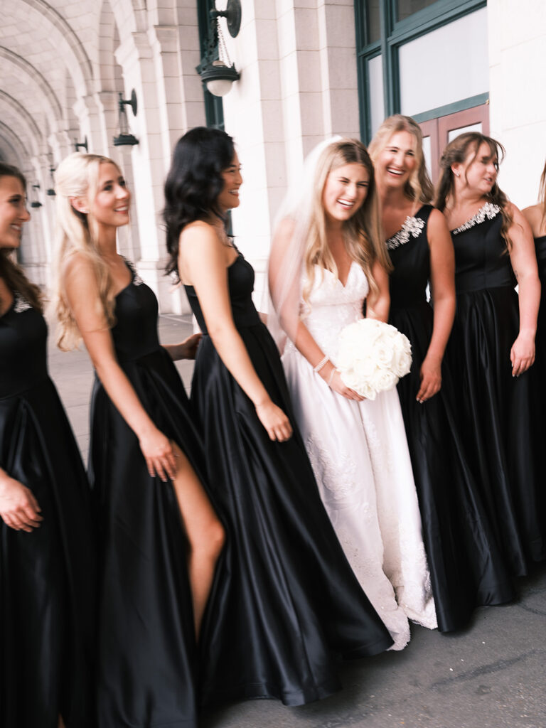 artisan luxury wedding bridesmaids