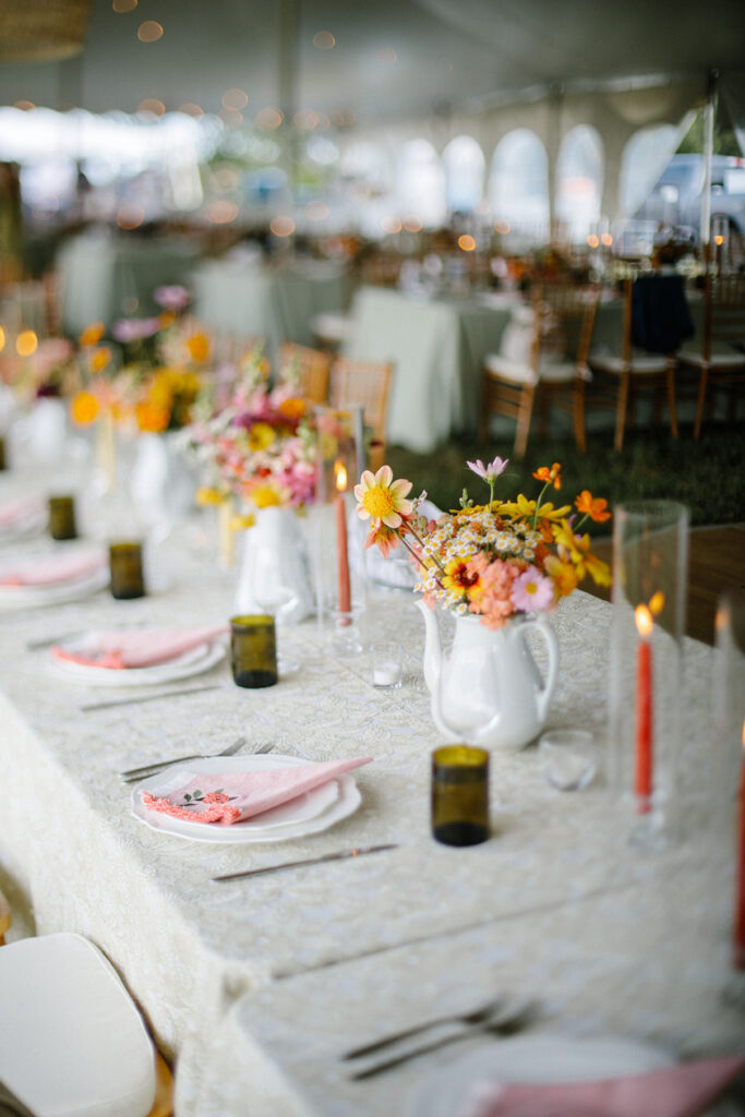 farm wedding tablescape