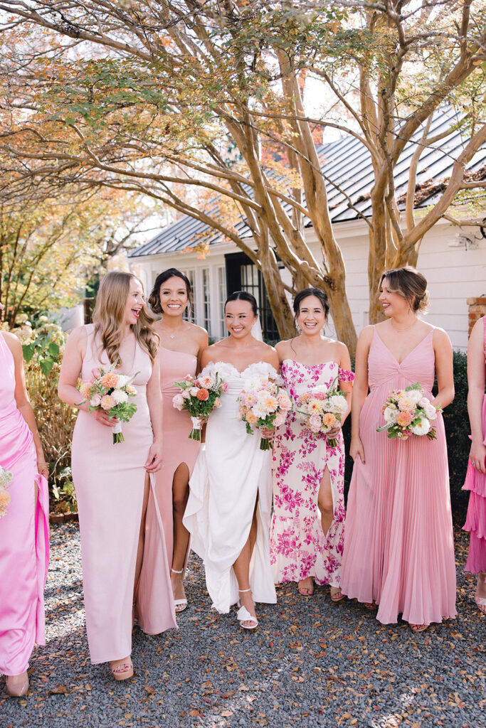 bridal party photos