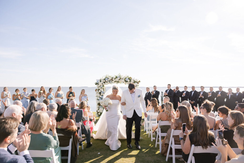 rehoboth beach country club wedding ceremony