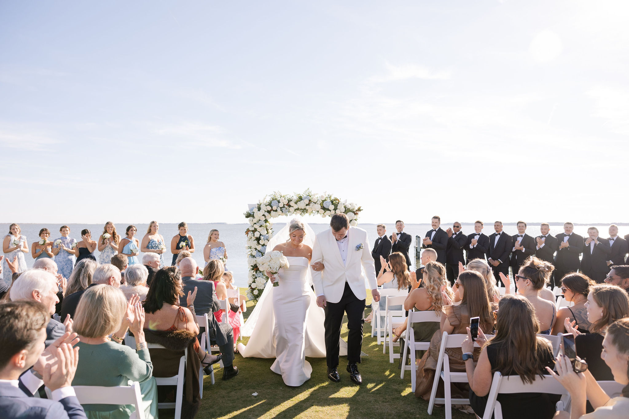 rehoboth beach country club wedding ceremony