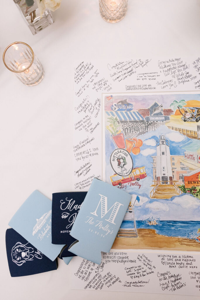 rehoboth beach country club wedding details