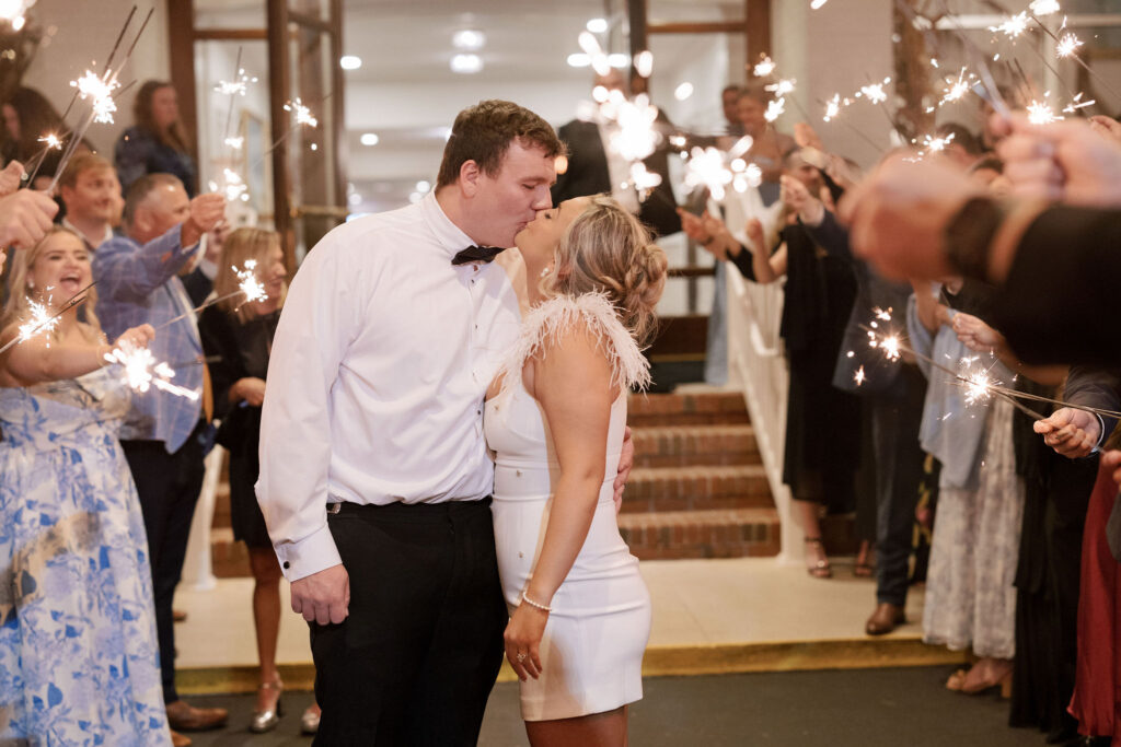 wedding sparkler exit