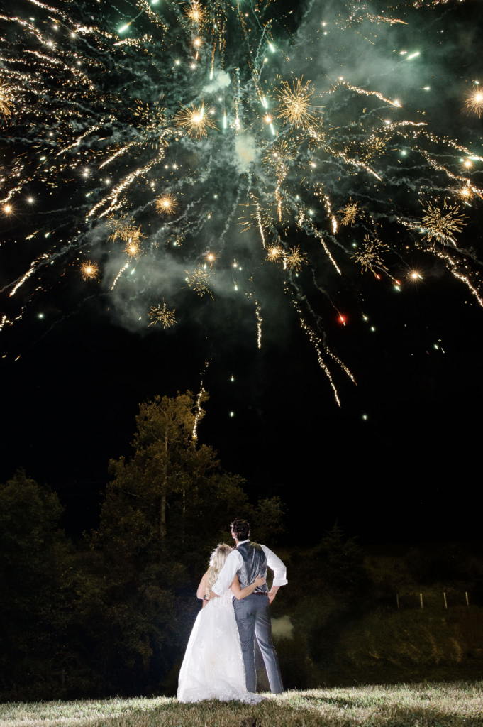 wedding fireworks