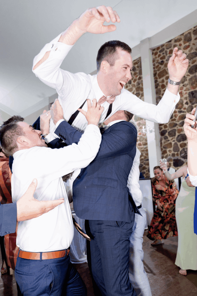 wedding reception dancing