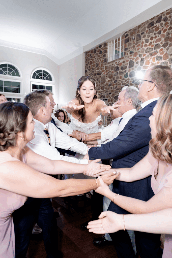 dancing wedding reception
