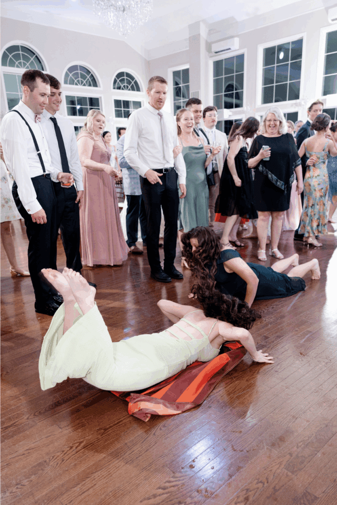 wedding reception dance floor