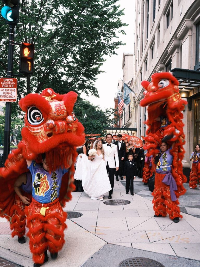 parade style wedding exit ideas