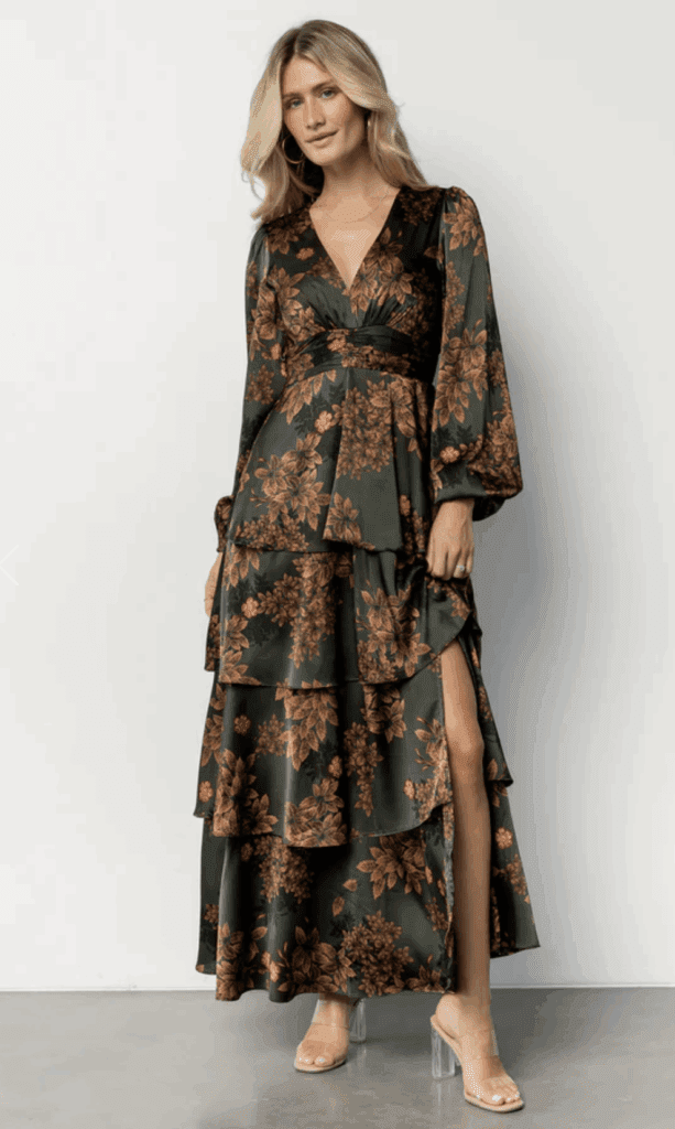 fall wedding guest dress