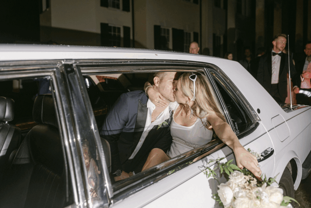 wedding getaway car