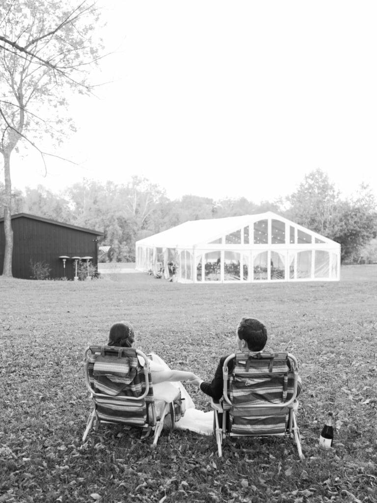 bride and groom candid photo