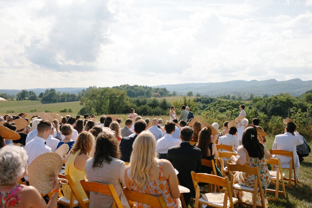 childhood home backyard wedding