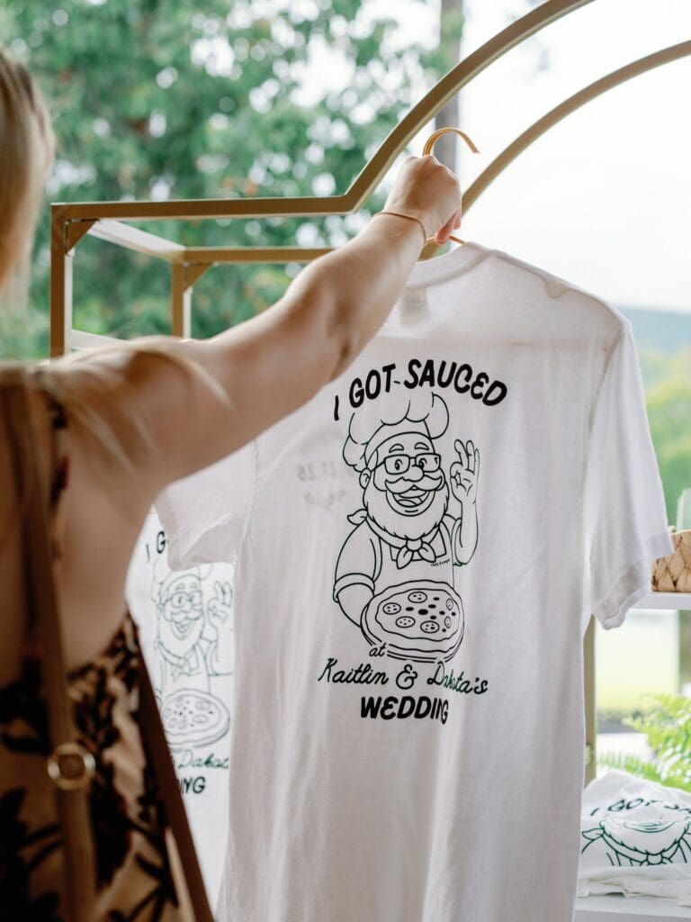 custom wedding merch