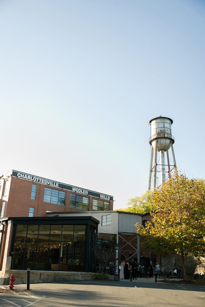 the wool factory wedding in charlottesville 