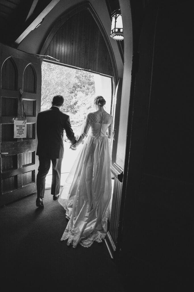 wedding ceremony exit