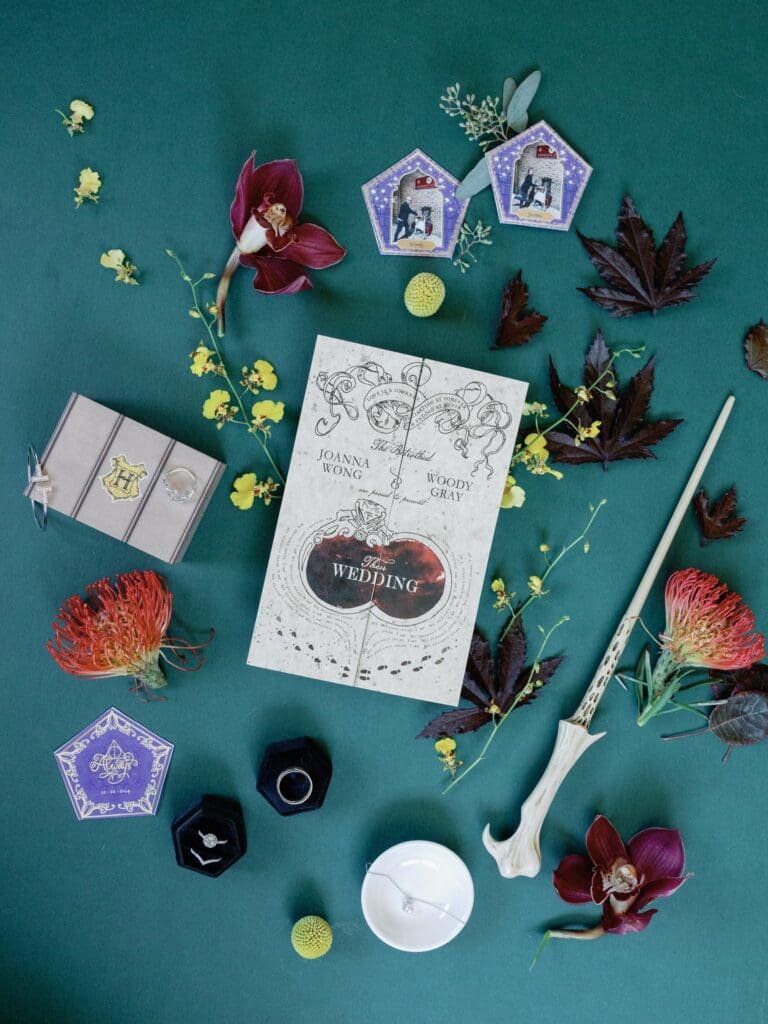 harry potter wedding details