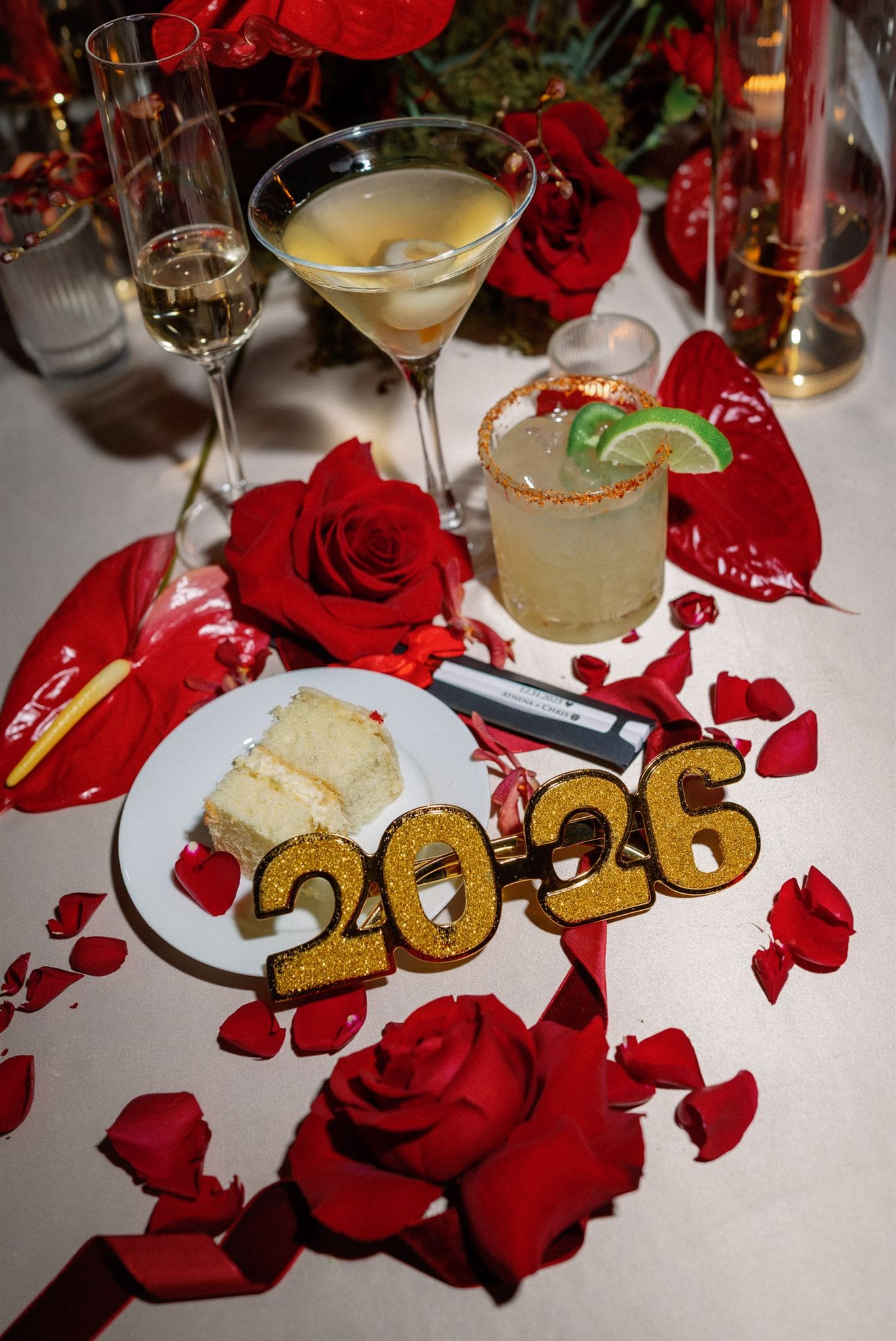 new years eve wedding at king family vineyards